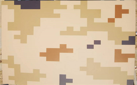 西双版纳荒漠迷彩漆喷涂